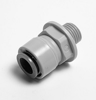 Переходник прямой трубка 3/8" - 1/4" нар. резьба